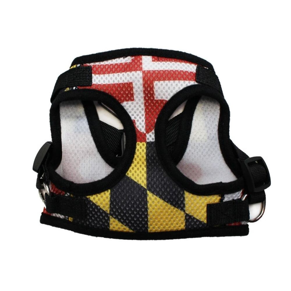 Route One Apparel — Maryland Flag Adjustable Dog Harness — Size Medium, NEW NWT!